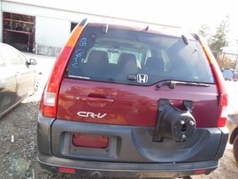 2003 Honda CR-V EX Burgundy 2.4L AT 4WD #A24893